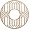 Ekena Millwork Empire Wood Fretwork Pierced Ceiling Medallion, Red Oak, 16"OD x 5 7/8"ID x 3/8"T CMWP16X16X0375EPRO - alternate 1